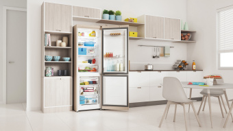 Холодильник Indesit ITR 5180 E бежевый
