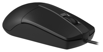 Мышь A4Tech OP-330 черный оптическая (1000dpi) USB (3but)