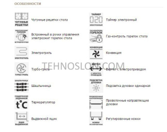 Газо-электрическая плита Гефест 5502-03 0045