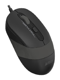 A4TECH Fstyler FM10 черный/серый оптическая (1000dpi) USB
