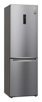 Холодильник LG GC-B459SMUM серебристый