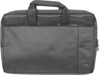 Сумка для ноутбука 17" Riva 8251 серый полиэстер