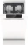 Посудомоечная машина Gorenje GS541D10W белый