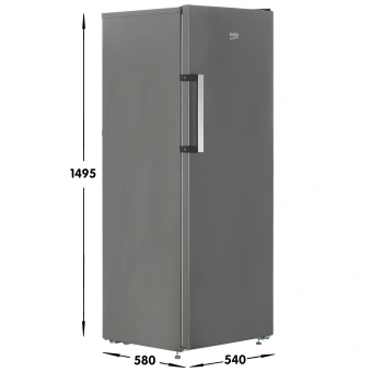 Морозильная камера BEKO RFSK215T01G серый