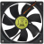 Вентилятор Gembird FANCASE3 черный 120x25мм 2000rpm 3pin