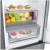 Холодильник  LG GC-B459ANMW  серебристый