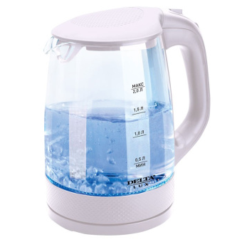 DELTA LUX DL-1058W белый стекло