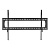 Кронштейн для телевизора Kromax STAR PRO-111 черный 55"-100" макс.103кг настенный фиксированный