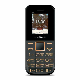 Мобильный телефон TeXet TM-202 черный