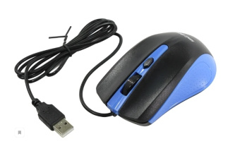 Мышь проводная SMARTBUY SBM-352-BK ONE сине-черная