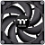 Вентилятор Thermaltake CT140 черный 4-pin 30.5dB Ret (CL-F148-PL14BL-A)