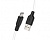 HOCO X21 "Plus" USB-microUSB 2.4A 1M белый/черный