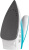 Утюг BBK ISE-1600 1000Вт бирюзовый