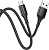 BOROFONE (6931474745811) BX54m 1мUSB 2.4A microUSB черный - 1,0m