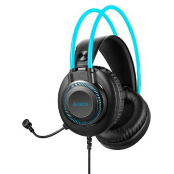 Наушники A4Tech Fstyler FH200U серый/синий