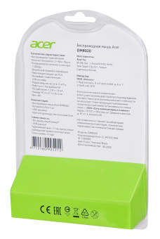 Мышь Acer OMR020 черный оптическая (1200dpi) беспроводная USB (3but)
