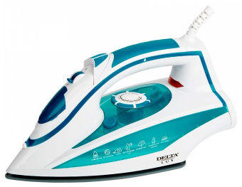 Утюг DELTA LUX DL-352 бирюзовый
