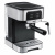 Кофеварка рожковая BBK BCM1500 1200Вт черный/нержавеющая сталь