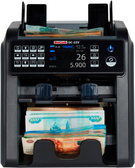 Счетчик банкнот DoCash DC 55V автоматический мультивалюта