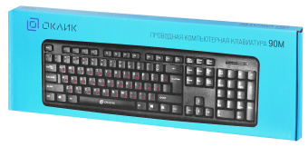 Клавиатура Oklick 90M black USB
