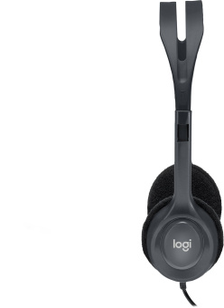 Гарнитура Logitech H111 черный (981-000593)