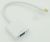 Переходник miniDisplayPort (m) VGA (f) белый Переходник miniDisplayPort (m) VGA (f) белый