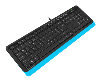 Клавиатура A4Tech Fstyler FK10 черный/синий USB