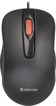 Мышь Defender Point MM-756 черный 3 кнопки 52756