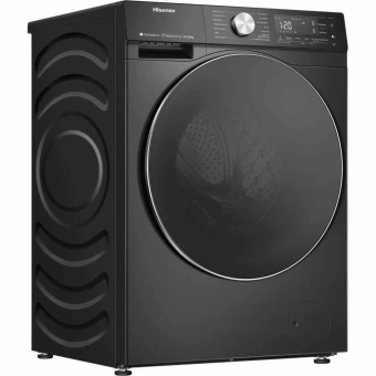 Стирально-сушильная машина Hisense WD5S1045BB черный