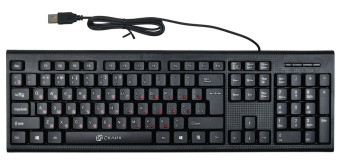 Клавиатура Oklick 120M black Standard USB