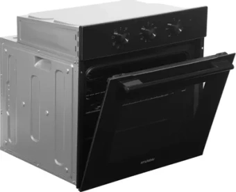 Духовой шкаф Электрический Hyundai HEO 66412 BG черный
