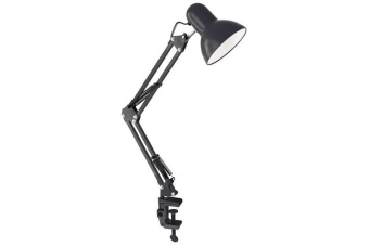 ULTRAFLASH UF-312P С02 черный (Светильник настольный,230V 60W)