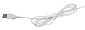 Клавиатура Оклик 505M белый USB slim