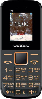 TEXET TM-202 черный