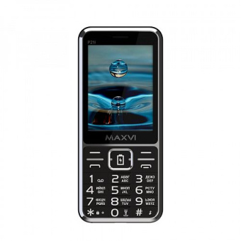 Мобильный телефон Maxvi P21i Black черный